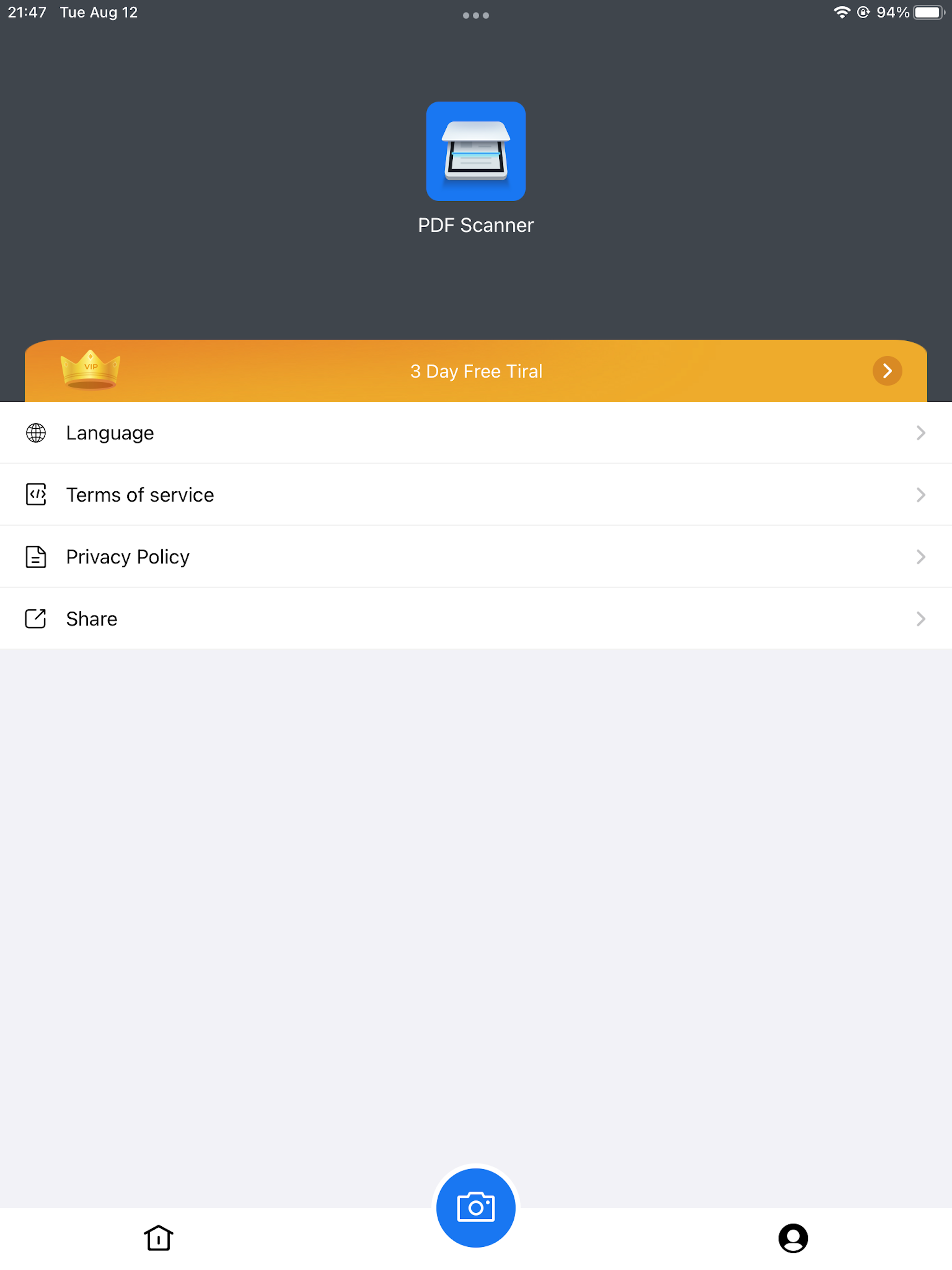 Scan to pdf · Super Scanner screenshot 10