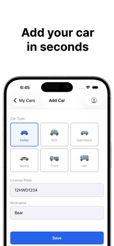 CarManager app screenshot
