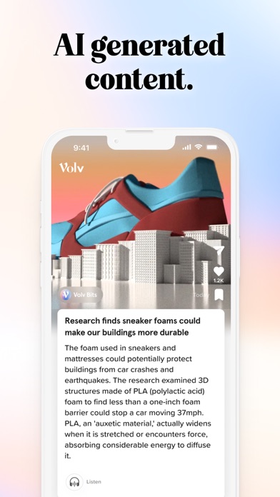 Screenshot #3 pour Volv – Nouvelles en 9 secondes