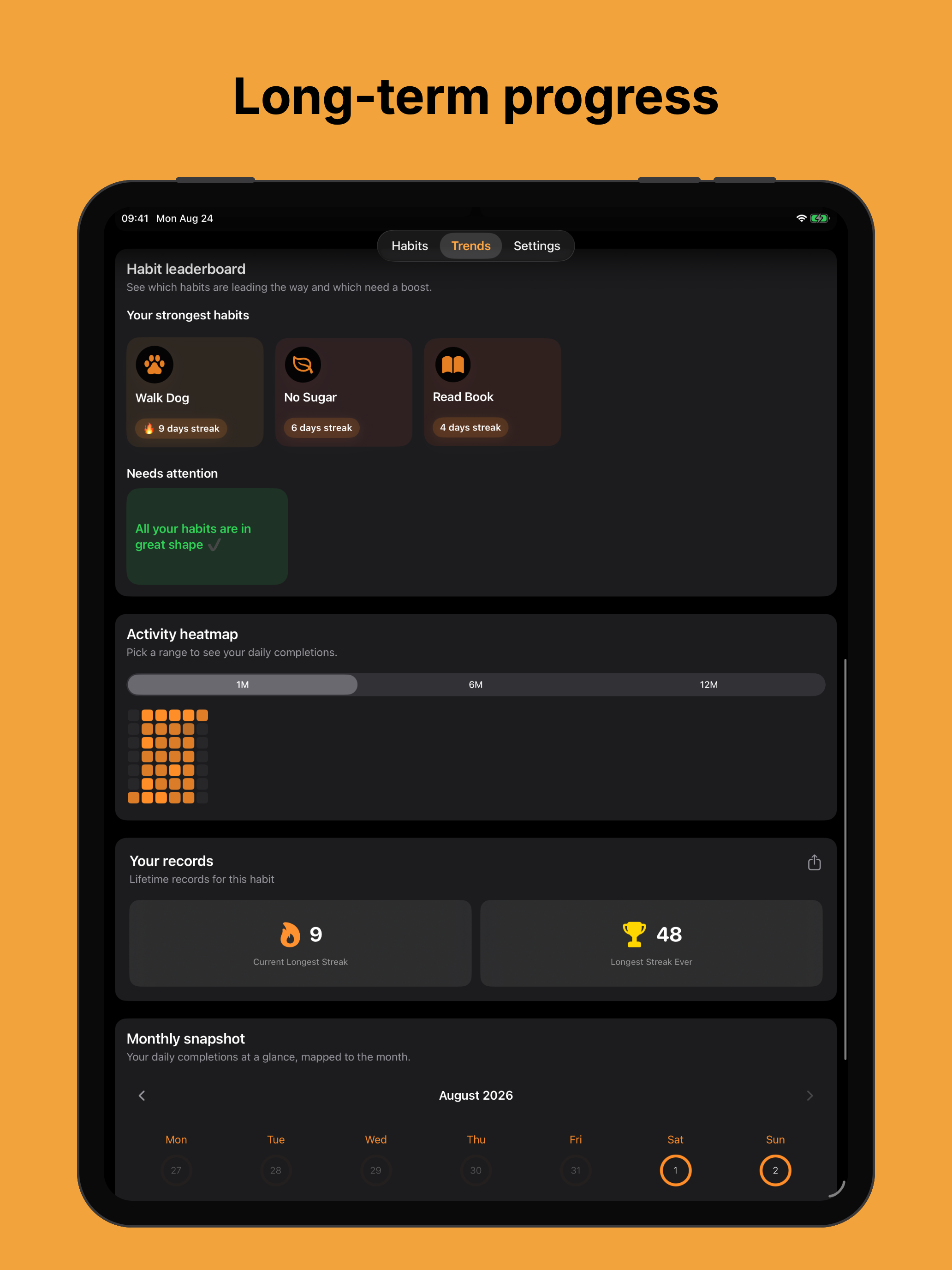 Habit Tracker EasyHabits screenshot 17