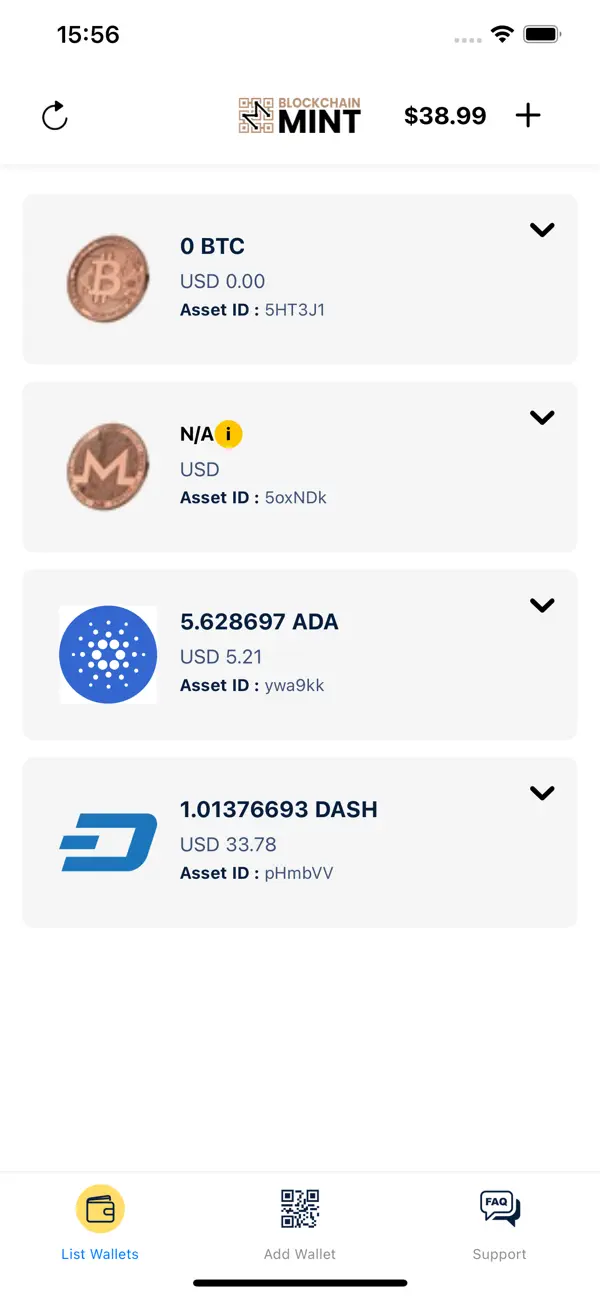 Screenshot #1 pour Blockchain Mint
