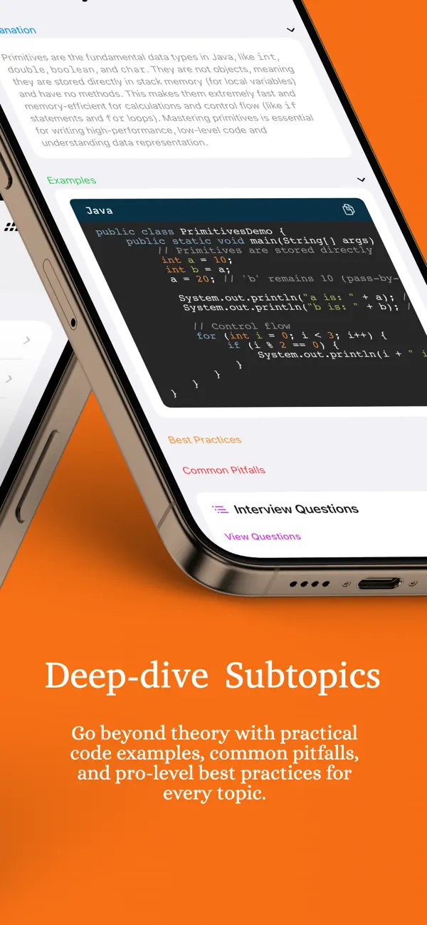 #2. InterviewGenie: Prep Java (iOS) 由: Abhinav Jha