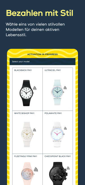 ‎SwatchPAY! Screenshot