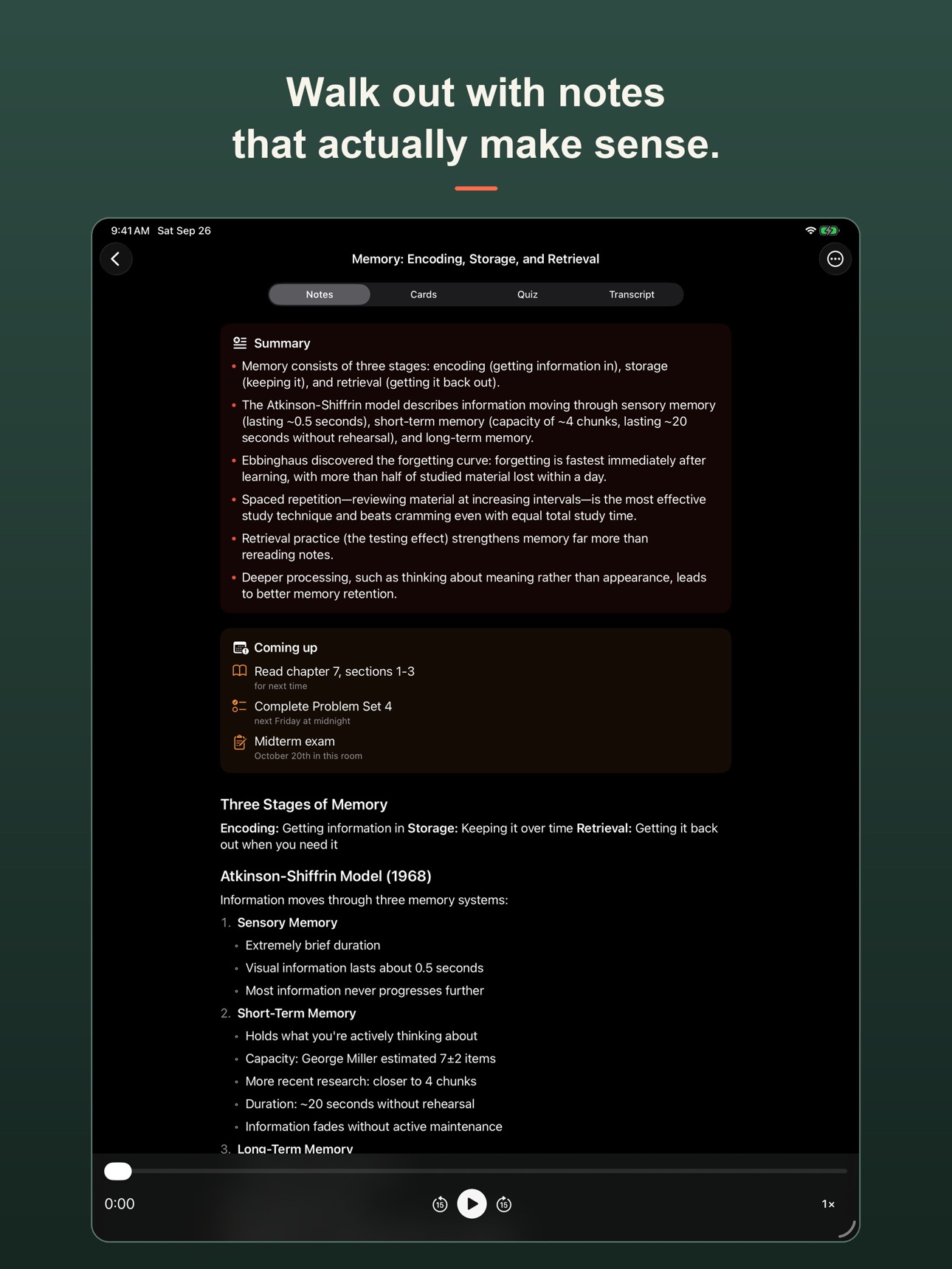 Screenshot 9 of Chalkdust: AI Lecture Notes