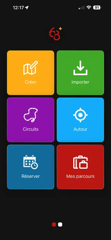 68° GPS touristique screenshot 1 of 10