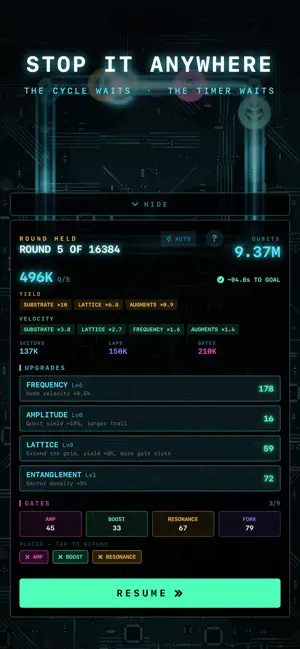 Quantum Grid: Idle Circuit screenshot 2