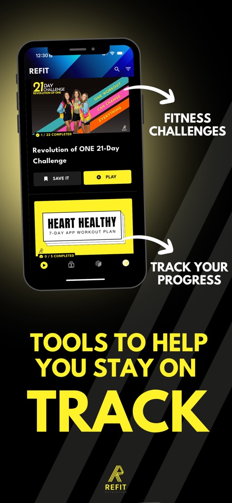 REFIT Revolution - Health & Fitness App | MWM