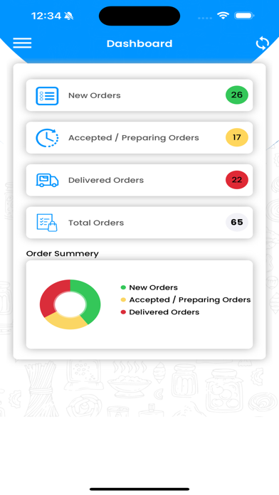 DeliveryForX Merchant Screenshot