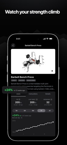 Peak: Workout Tracker Gym Log Screenshot 5 of 6