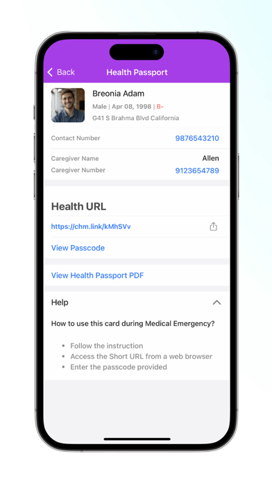 App screenshot