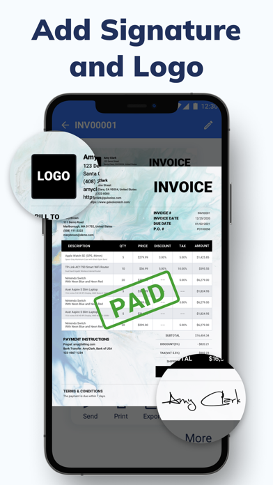 Invoice Maker - Pro and Simple Screenshot