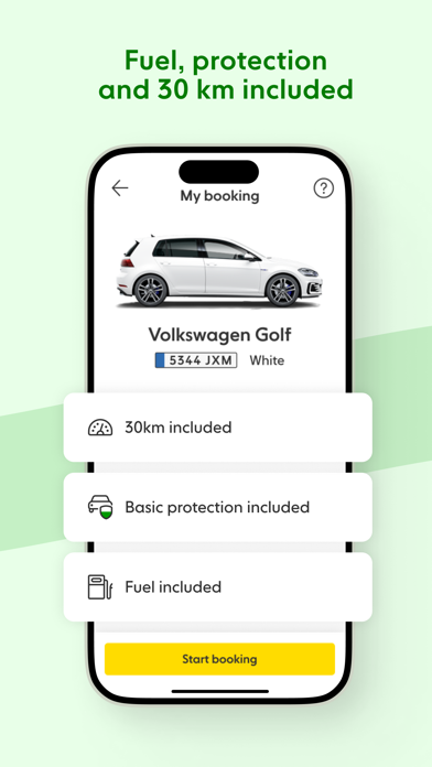Europcar On Demand Car Sharing Screenshot