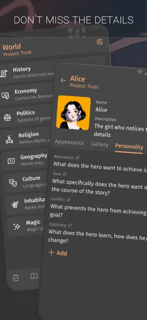 Book & Story Writing — Fabula screenshot 3