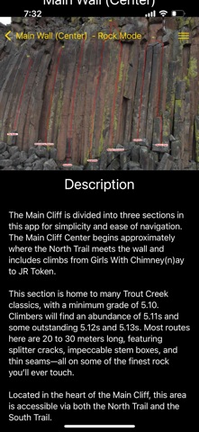 Central Oregon Climbing app Screenshot 3 of 7