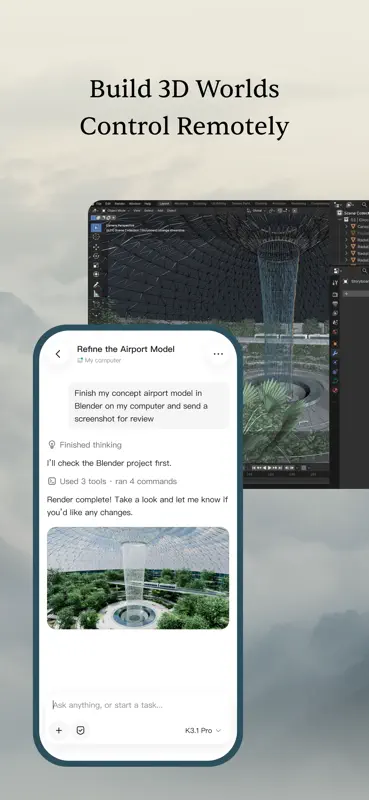 Kimi - Your Personal AI Agent screenshot 3 of 7