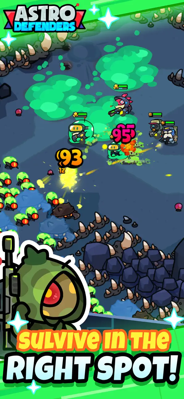 Astro Defenders : Capt.Couch iOS Mod IPA screenshot 3 - iOS game interface