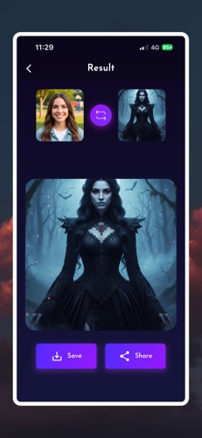 Halloween Me - AI FaceSwap screenshot