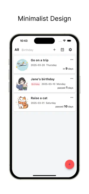 Unique Days screenshot 1