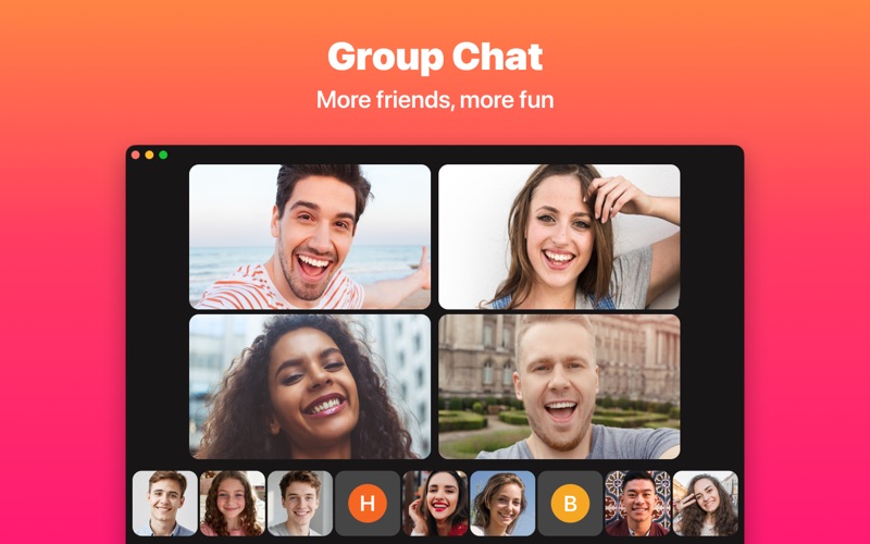 JusTalk - Video Calls & Chat iPhone screenshot
