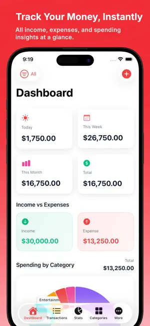 Expense Manager – Money App screenshot 1