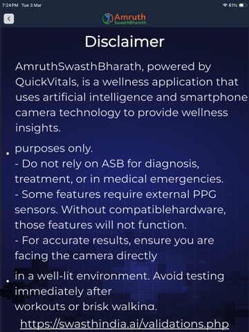 AmruthSwasthBharath iPad screenshot 4