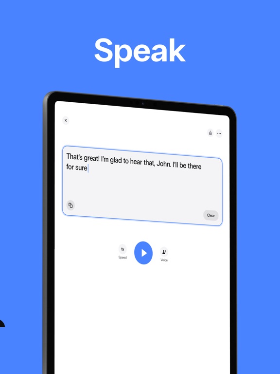 Screenshot #5 pour Speak4Me - Lecteur de Texte