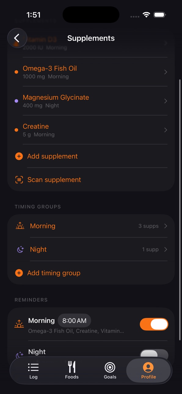 iPhone screenshot