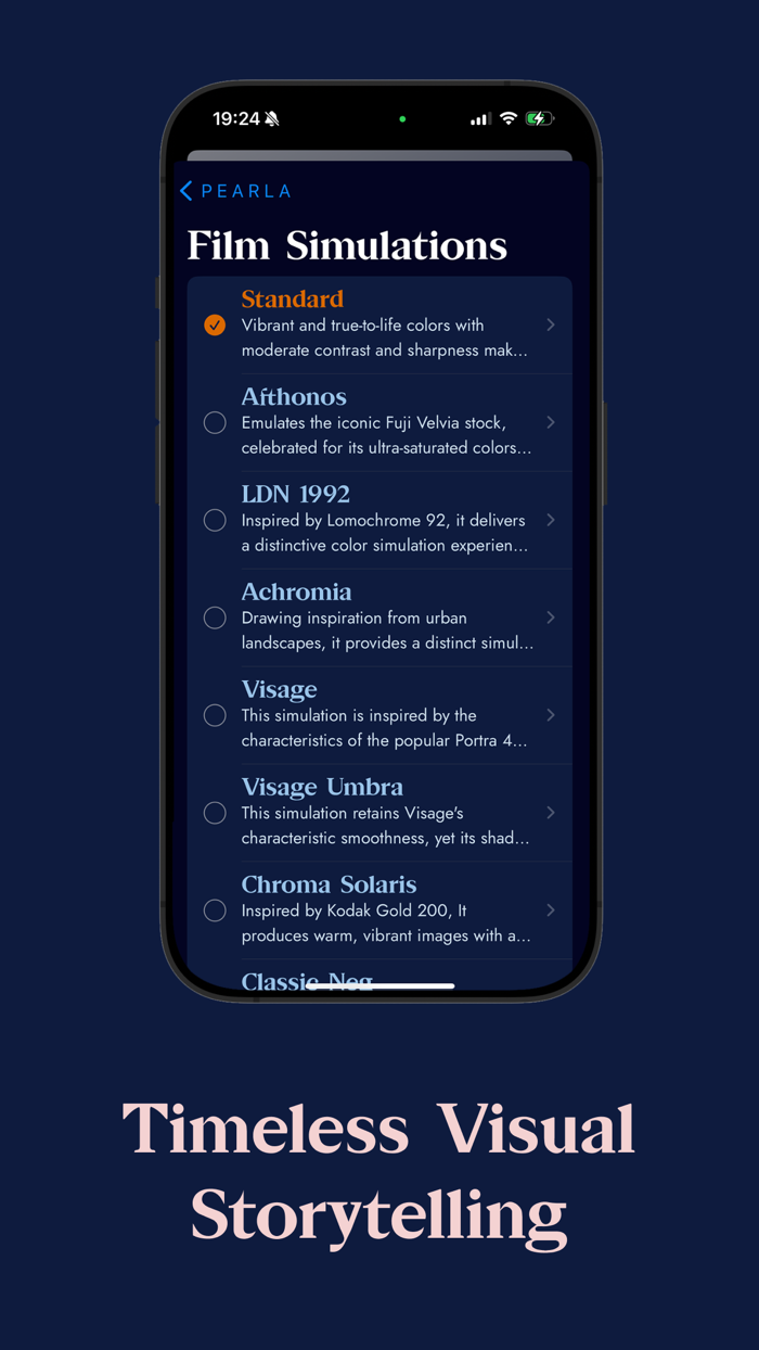 Pearla - Pro Filmic Camera