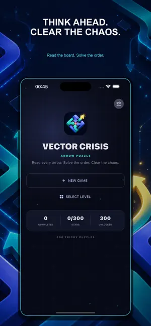 Vector Crisis: Arrow Puzzle screenshot 1