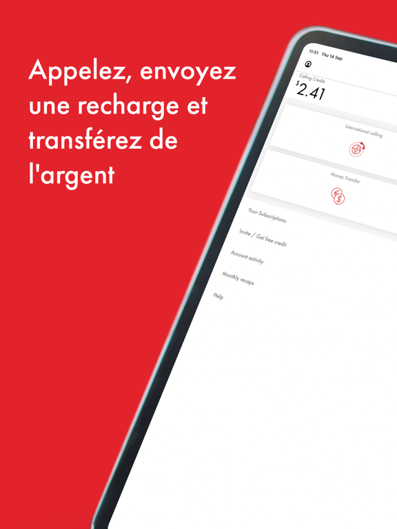 Screenshot #4 pour Rebtel : Recharges et appels