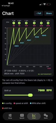R2 GearCalc Screenshot 2 of 4