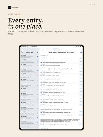 SCOTUSWatch Screenshot 4