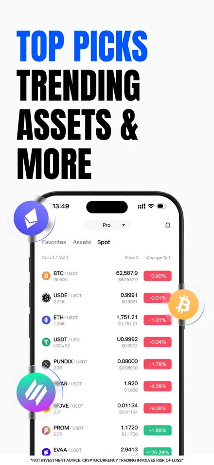 Gate.io app screenshot 2