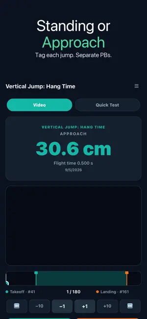 Vertical Jump: Hang Time screenshot 1
