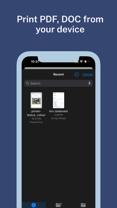 iPrint - Air Printer App Screenshot