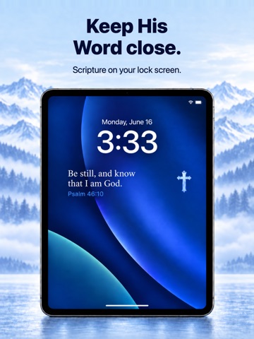 Bible Lock: Put God First iPad screenshot 2