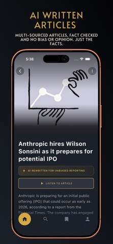 BLTN News iPhone screenshot
