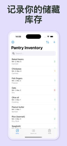 Pantry Inventory - 食品库存 screenshot