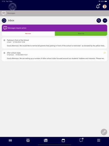 The Priory Primary School App iPad screenshot
