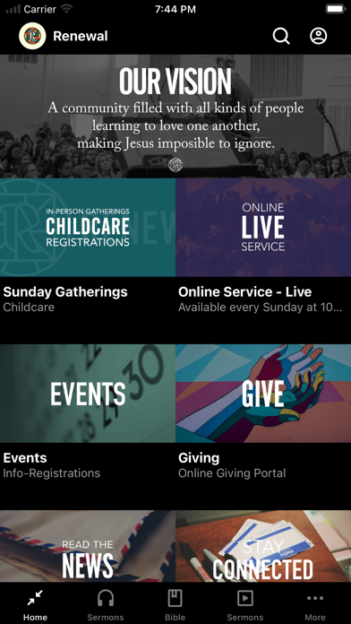 Renewal Church Memphis Screenshot