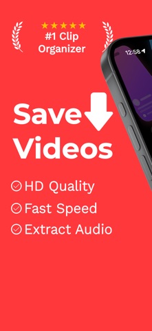 Reeltica: Save Videos iPhone screenshot