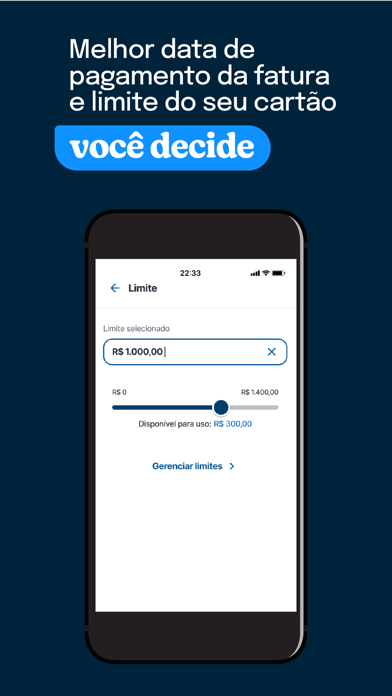 Neon: cartão de crédito Screenshot