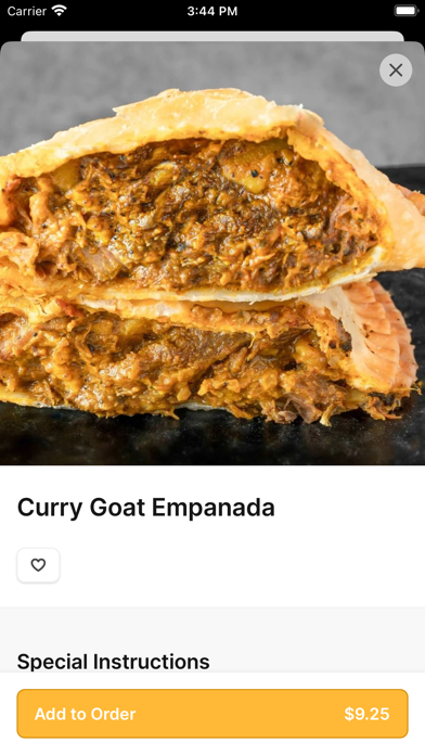 Supreme Empanadas iPhone screenshot 4 - Food & Drink app