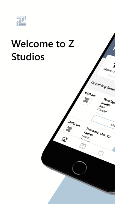 Z Studios iPhone screenshot 1 - Health & Fitness app
