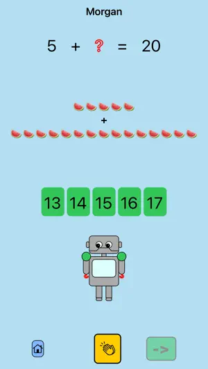 First Grade Math Drill screenshot 1