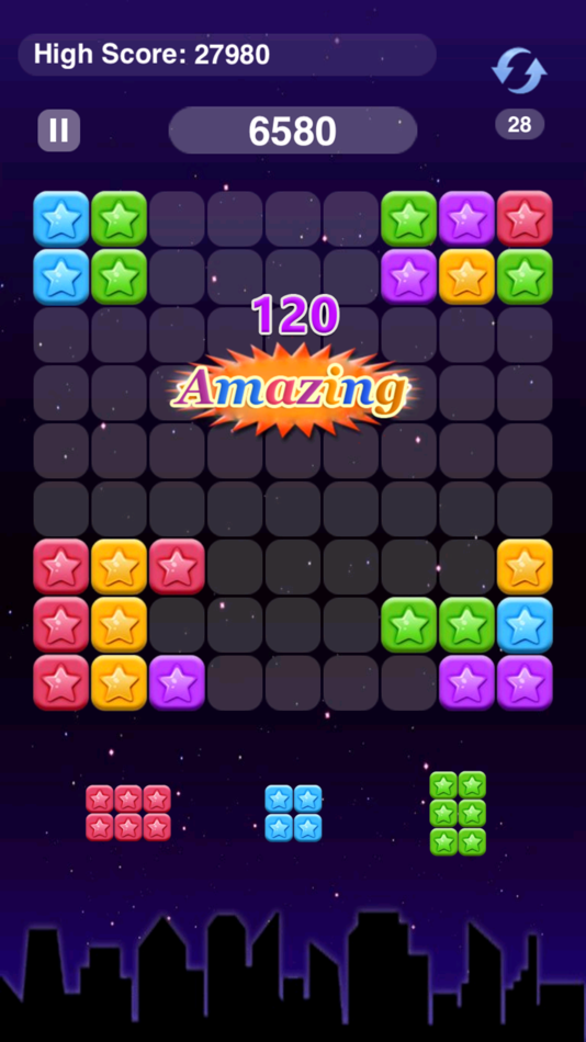 #5. Pop Star - Block Puzzle (iOS) Podle: 冰 梁