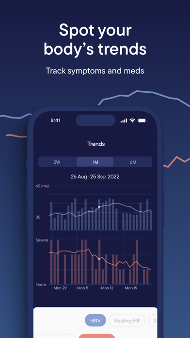 Visible: Pacing for illness iPhone screenshot 6 - Health & Fitness app