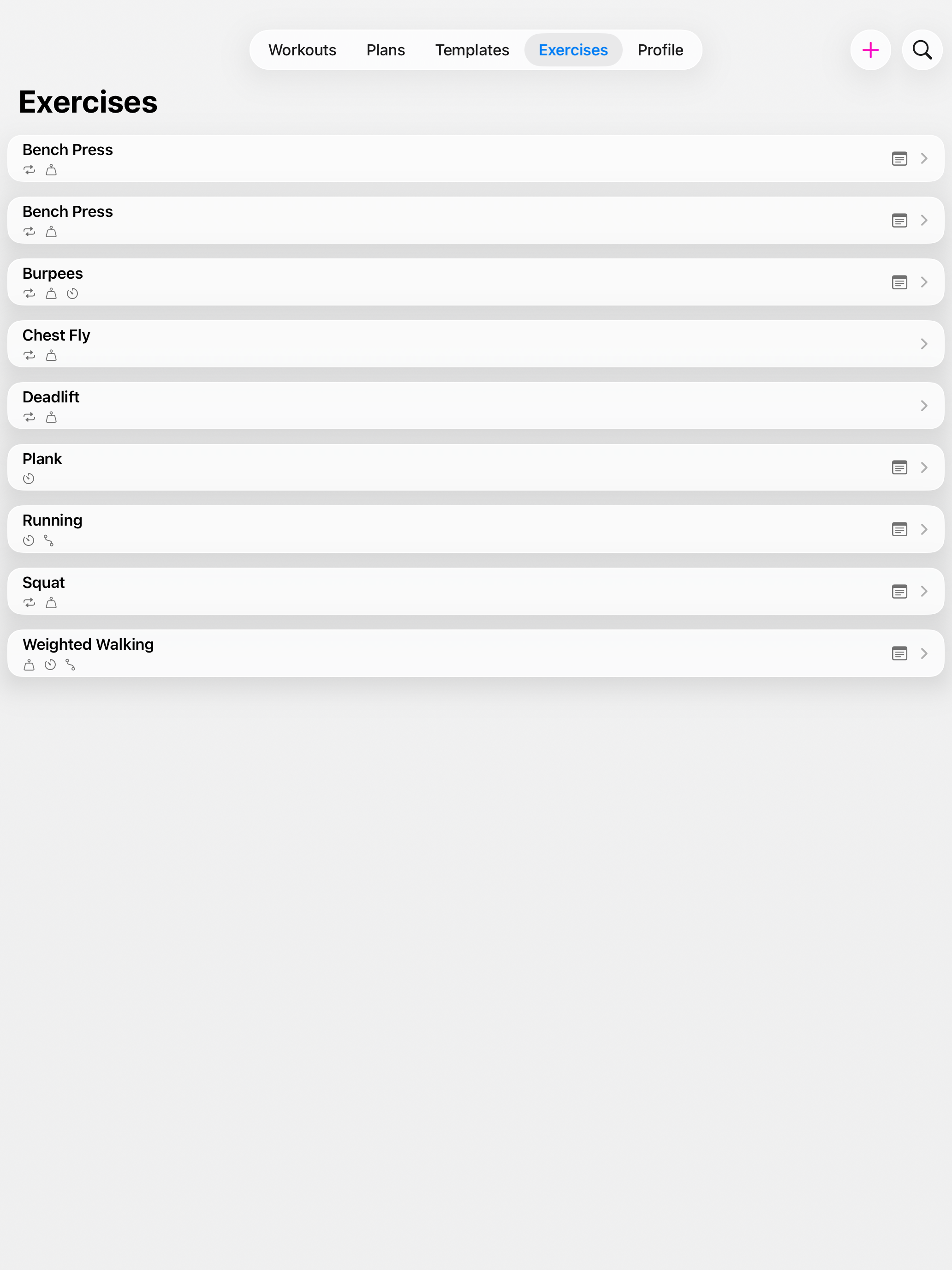 Reps Workout Tracker & Gym Log screenshot 14