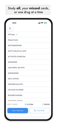 Paramedic Drug List Flashcards Screenshot 4 of 7