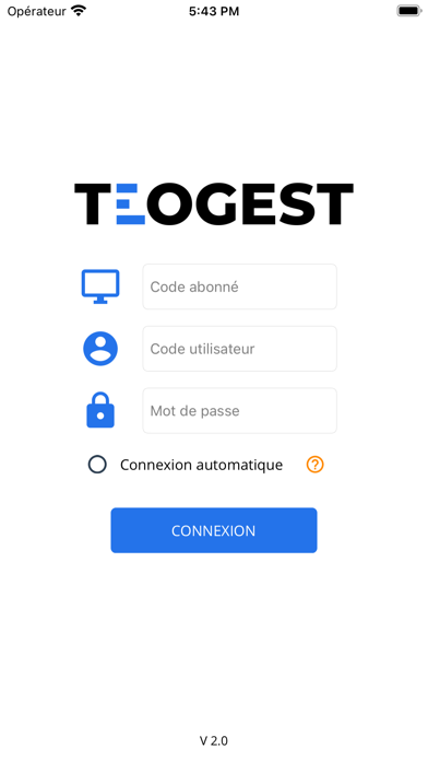 Screenshot #1 pour Teogest